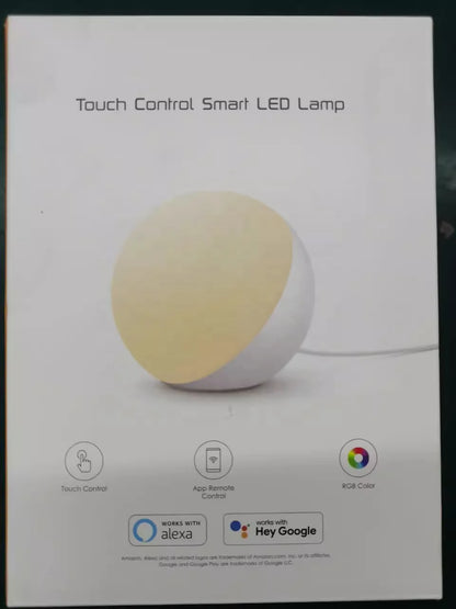 Multicolor and Ball-shaped Smart Lamp Intelligent Graffiti APP Voice Control Eye protection Children Tap Light
