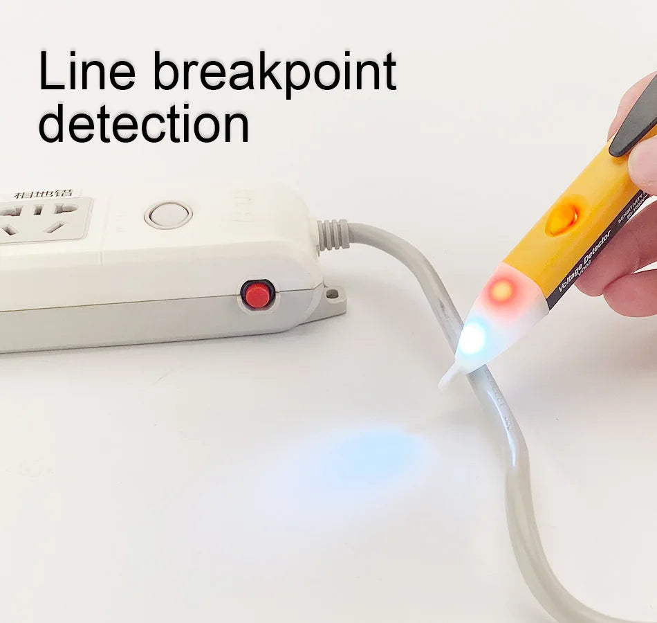 Electricity Test Pencil Digital 90-1000V 12-1000V AC Voltage Detector Non-Contact Tester Pen Tester Meter Volt Current Electric