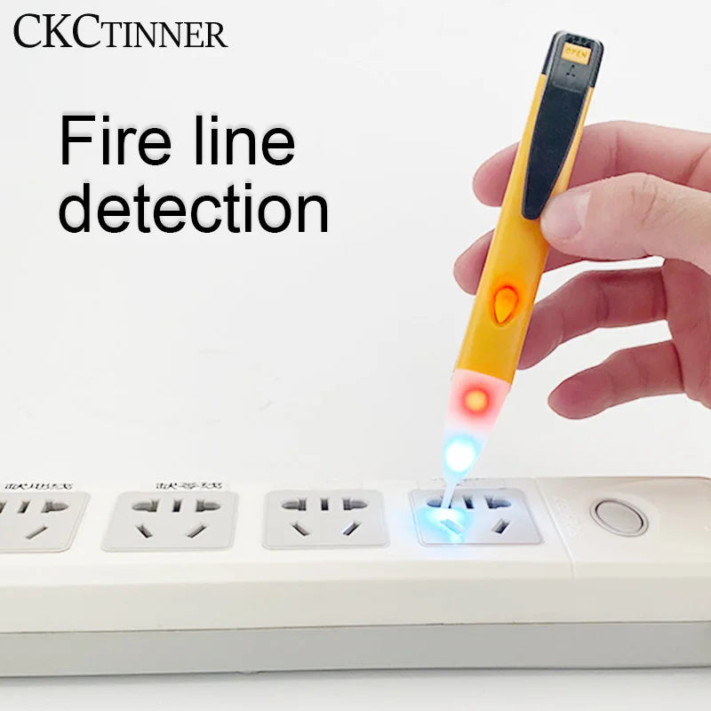 Electricity Test Pencil Digital 90-1000V 12-1000V AC Voltage Detector Non-Contact Tester Pen Tester Meter Volt Current Electric