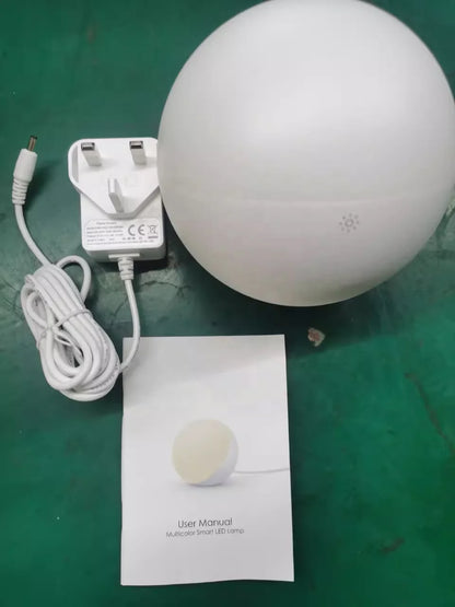 Multicolor and Ball-shaped Smart Lamp Intelligent Graffiti APP Voice Control Eye protection Children Tap Light