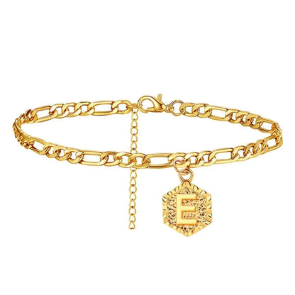 A 26-Letter Anklet, Fashionable And Simple, Suitable For Beach Parties And As A Back-To-School Gift For Friends