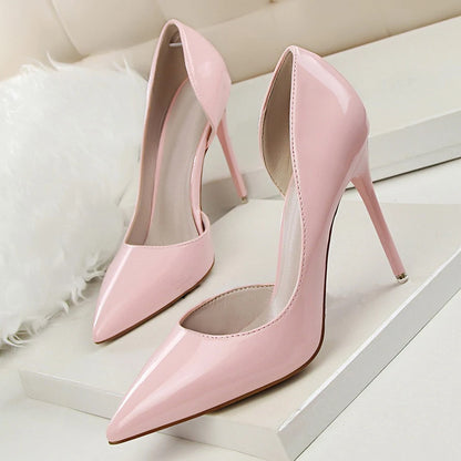 New Fashion Famal Women's Stiletto High Heels Lightweight Comfortable Slip-On Closure Soft for Summer Autumn Weddings Parties