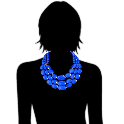 UDDEIN African Beads Jewelry Sets Multi layer Nigerian Wedding Indian Jewelry Sets Luxury Statement Choker Necklace Jewellery