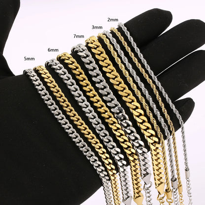 14K Gold Plated Flat Curb Link Ankle Bracelets Ladies Jewelry Gift Beach Summer Waterproof Chunky Cuban Chain Anklet for Women