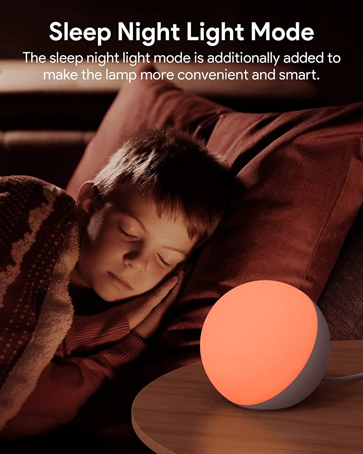 Multicolor and Ball-shaped Smart Lamp Intelligent Graffiti APP Voice Control Eye protection Children Tap Light