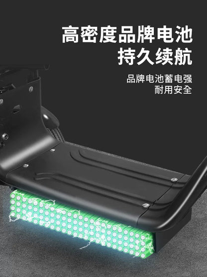 Electric Tricycle, Small Mini Folding Scooter, Adult Girls Pick Up and Drop Off Children, New Son Battery Car