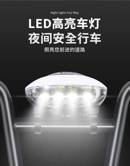 Electric Tricycle, Small Mini Folding Scooter, Adult Girls Pick Up and Drop Off Children, New Son Battery Car