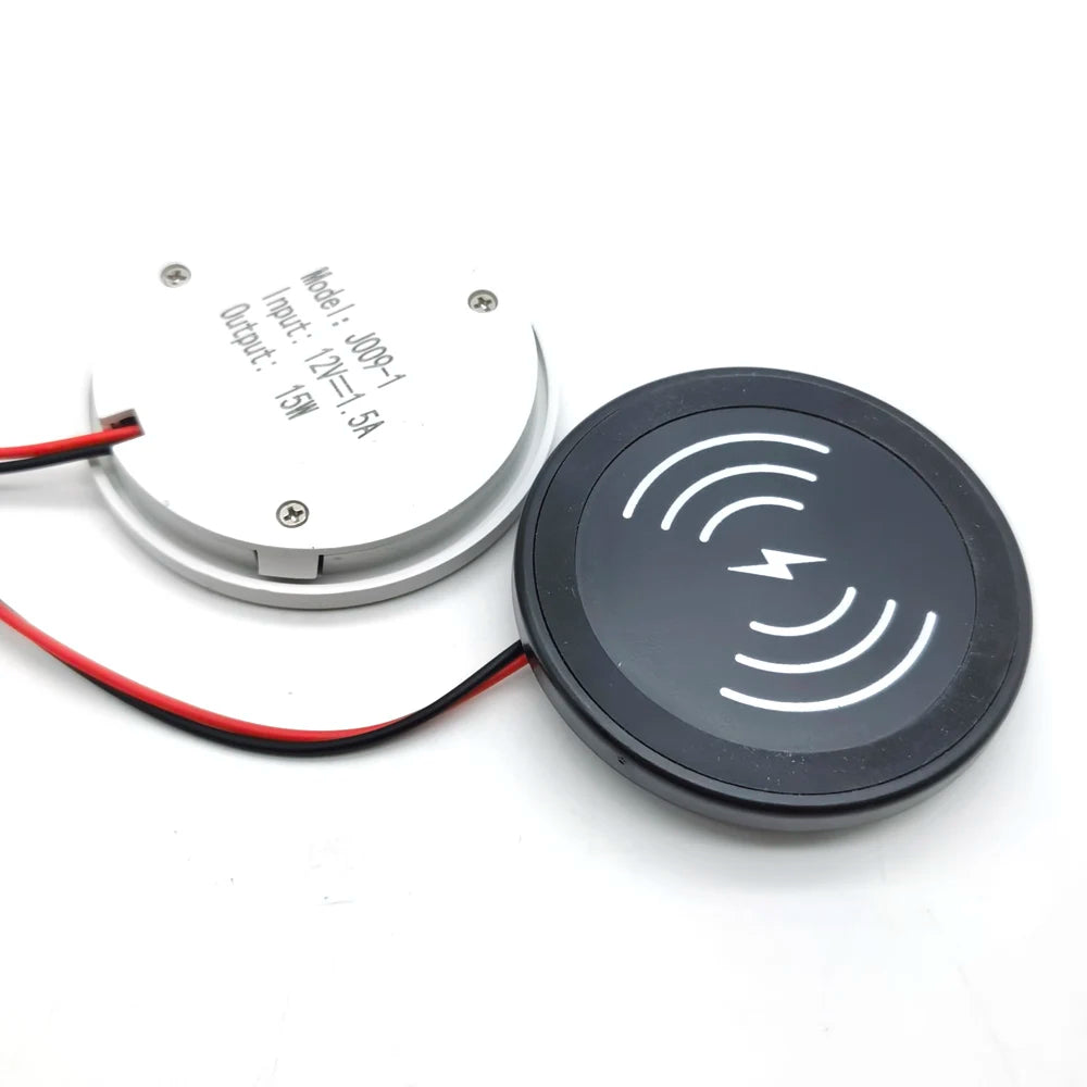 1.5A 12W Wireless Charger Stand Pad Mobile Phone Fast Charging Station for Desk Lamp Wall Lamp Circuit Phone Android Universal