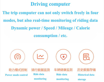 Qicycle 16inch Electric Fold bicycle Mini ebike EF1 electric assist bike Smart Ultra-light Aluminum Alloy Folding Electric Bike