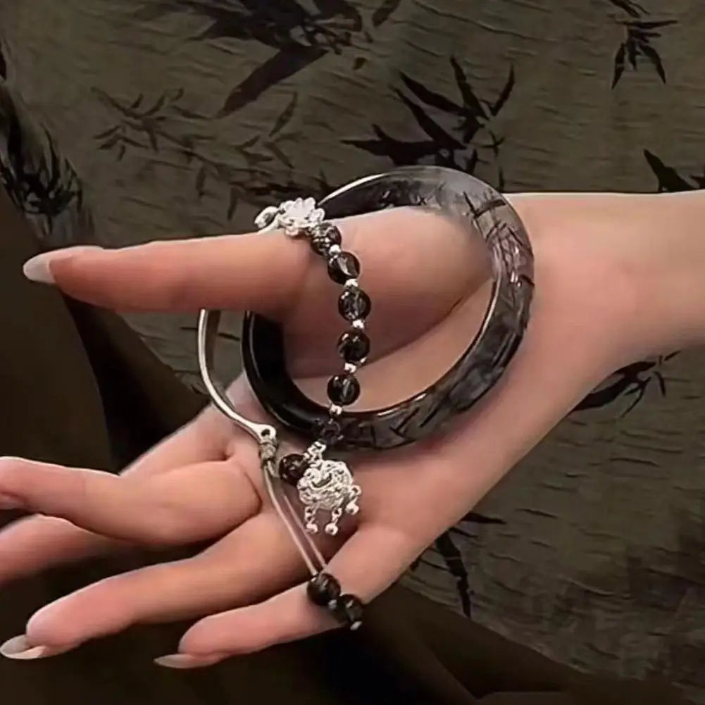 Chinese Ancient Hand Bracelet Butterfly Versatile Couple Bracelet Natural High-grade Exquisite Popular Fashion Jewelry Gifts