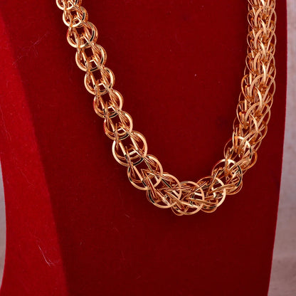 Dubai Gold Plated Jewelry Set For Women Female Romantic Nigerian Wedding Jewellery Gift