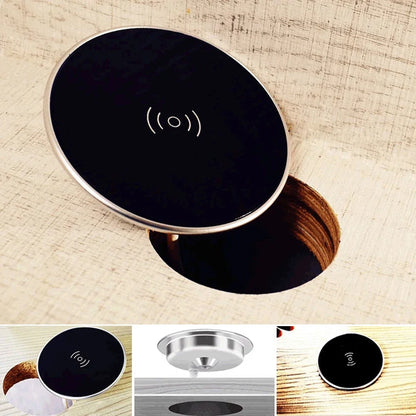 Built in Desktop Device Fast Wireless Charger 30W Quick Charger 3.0 Embedded Caricabatter Tipe C Chargeur Induction Charging