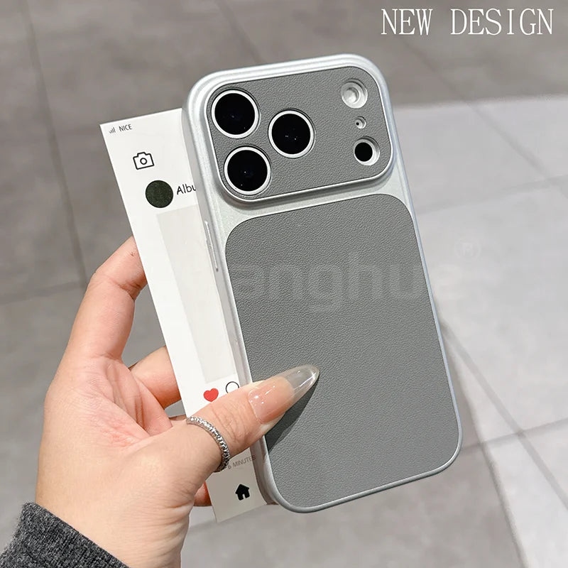 leather texture Luxury Case For iPhone 17 Air 17 17 Pro 17 Pro colorful Max Matte Soft Shell Ultra Thin Cover ﻿ ﻿