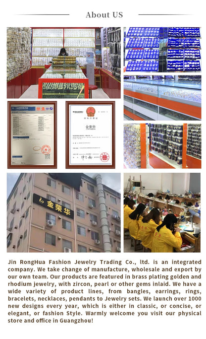 HOT  Jewelry Sets For Woman Wedding Parties Jewellery Necklace Earrings Rings Bracelets For Gift Plating18k With CZ White shell