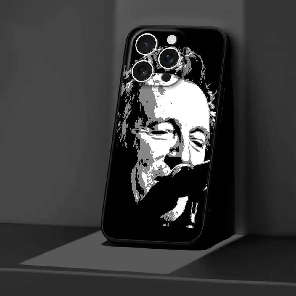 Singer B-Bruce S-Springsteen Case for iPhone 16 11 15 16e 14 12 Mini 13 Pro Max X XS XR 7 8 6 6s Plus 5 5s SE TPU Phone Cover