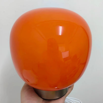 USB Plug Bauhaus Glass Table Lamp Trichromatic Dimming Bedside Night Light for Bedroom Lighting