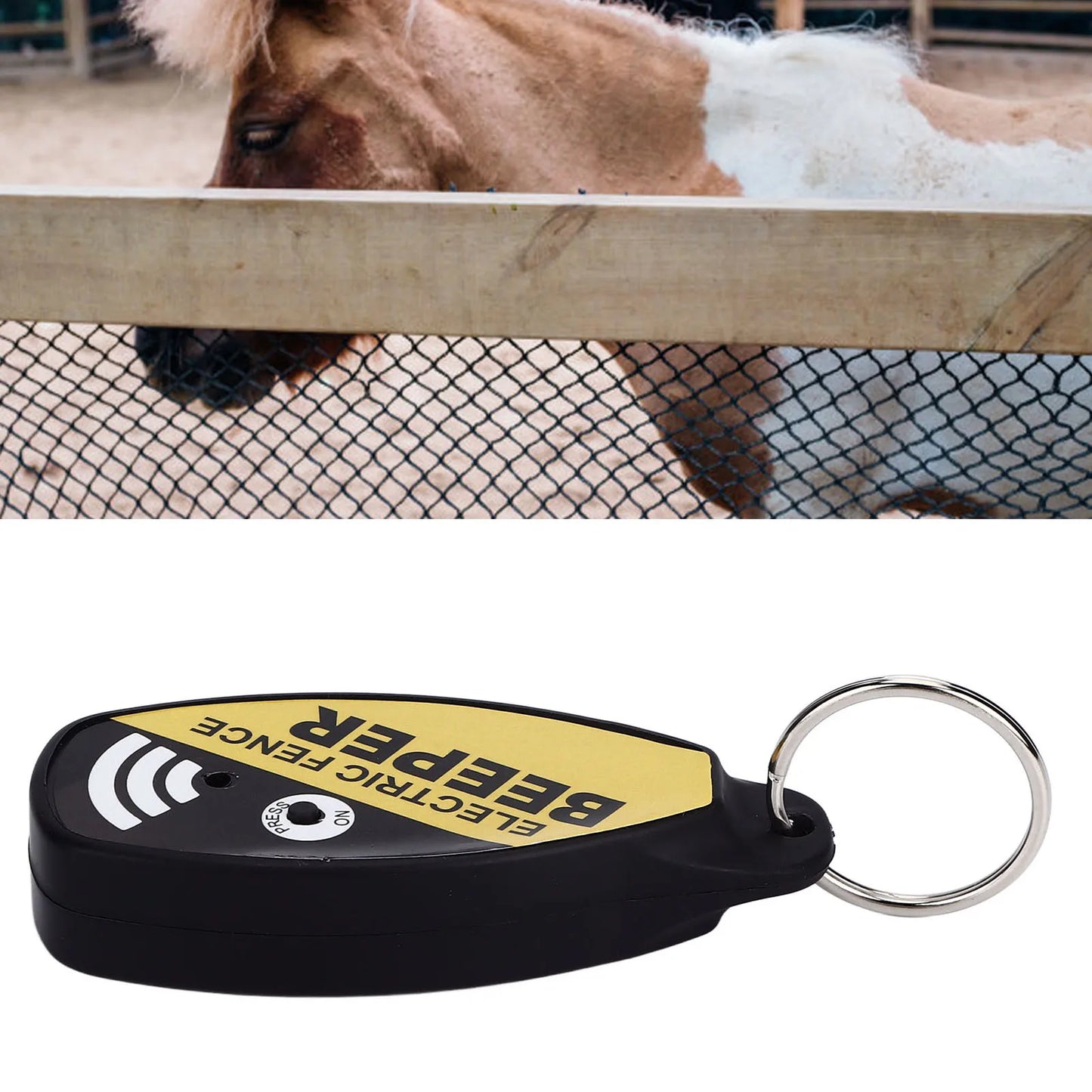 Electric Fence Beeper ABS Fence Voltage Tester for Farms Home Gardens Sheep Pets Horses