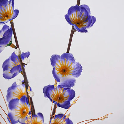 LED Flower and Bird Potted Lamp, Artificial Flower Table Lights, for Camping Gift Living Room Bedroom Mother Home Decor Lamp