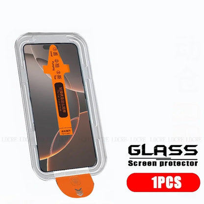 4/3/2/1Pcs For iPhone 17 Pro Max Glass iPhone 17 Pro Tempered Glass Dust Free 9H Full Cover Glue Screen Protector iPhone 17 Air