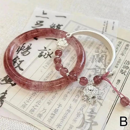 Chinese Ancient Hand Bracelet Butterfly Versatile Couple Bracelet Natural High-grade Exquisite Popular Fashion Jewelry Gifts