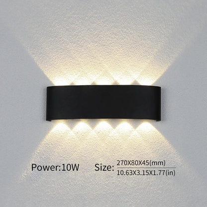LED Wall Lamp Outdoor Waterproof IP66 Interior Wall Light 2W 4W 6W 8W 10W minimalist creative bedroom bedside lamp