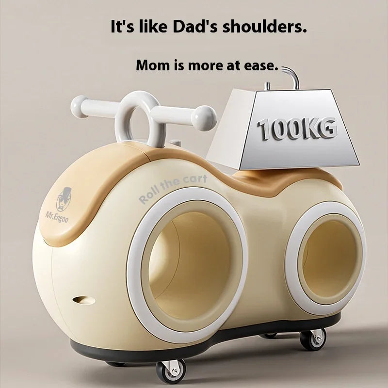 New Children's Riding Toy Peanut Bike Sliding Style 1-3 Year Old Baby Bike Non Pedal Yo Bike Children's Bike Sliding Bike Gift