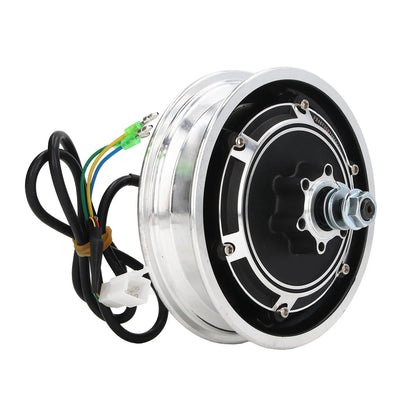 Electric Scooter Hub Motor 48V 1000W Electric Bike Brushless Disc Brake Hub Motor for 10 Inch Outer Tire