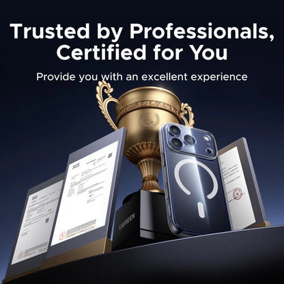 UGREEN Magnetic Case for iPhone 17 Pro Max Case Shockproof Cover for iPhone 17 Pro Max Plus 17pro Macsafe TPU Cases