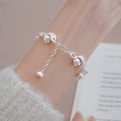 Lily of The Valley Bracelet Exquisite Wave Bangle Fresh Dreamy Elegant Party Jewelry Women Super Divine Aura Hand Accessories