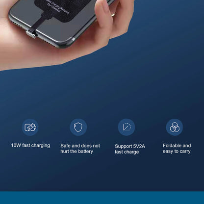 Wireless Charging Receiver 10W Wireless Charging Receiver Type C Interface Wireless Charger Receiver Chip for Mobile Phones