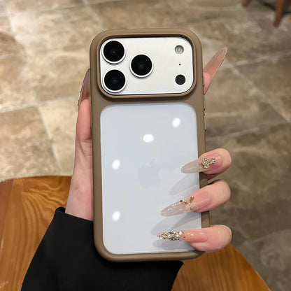 Intelligent Camera Touch Button Crystal Clear Phone Case for iPhone 17 Pro Max 17 Pro 17 Air Transparent Shockproof Cover Funda