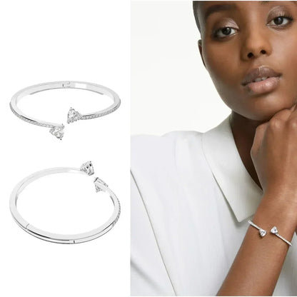 2025 European and American Exquisite Couple Bracelet Simple and Elegant Internet Celebrity Bracelet S925 Fashion Bracelet