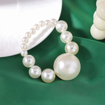 Exquisite Pearl Beaded Bracelet Handmade Bracelets Bangle Women Girls Brithday Party Fashion Jewelry Gifts