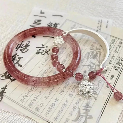 Chinese Ancient Hand Bracelet Butterfly Versatile Couple Bracelet Natural High-grade Exquisite Popular Fashion Jewelry Gifts