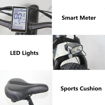 Electric Bicycle Smlro 26 Inch 48V 500W 1000W 13Ah Snow Bike 7 Speed Ebike 2022 New Drop Shipping E Road Electric Bike