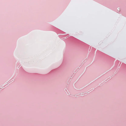 Charm 925 Sterling Silver Pretty bracelets necklaces for women noble fashion designer party wedding engagement Jewelry sets gift