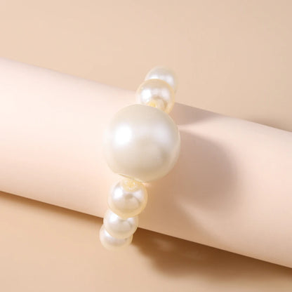 Exquisite Pearl Beaded Bracelet Handmade Bracelets Bangle Women Girls Brithday Party Fashion Jewelry Gifts