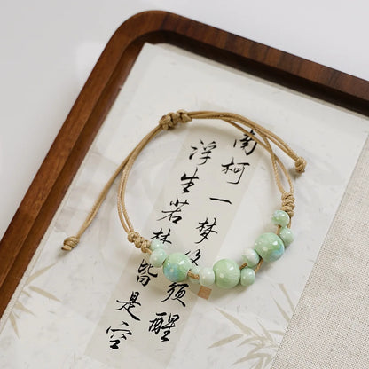 Ceramic Bracelet with Long Lasting Colors Stylish Beaded Wristband for Everyday Wear Party Travel Bracelets Pulseras Бижутерия