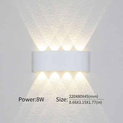 LED Wall Lamp Outdoor Waterproof IP66 Interior Wall Light 2W 4W 6W 8W 10W minimalist creative bedroom bedside lamp
