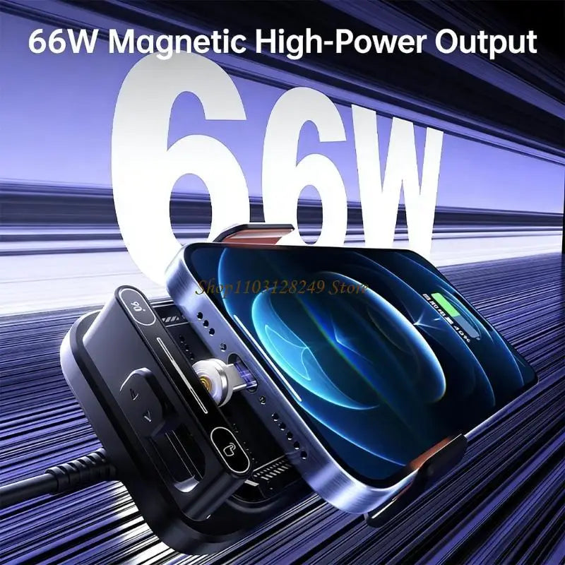 Wireless Charging,Wireless Car Chargers Charging Pad 15W NonSlip Fast Charge for Car Wireless Phone Chargers Mount