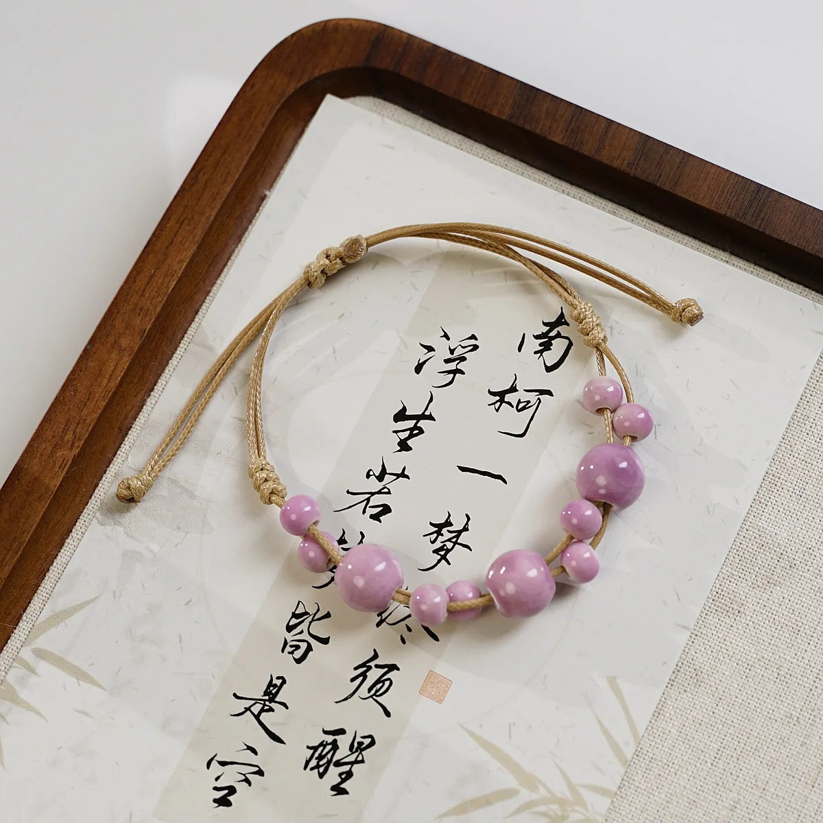 Ceramic Bracelet with Long Lasting Colors Stylish Beaded Wristband for Everyday Wear Party Travel Bracelets Pulseras Бижутерия