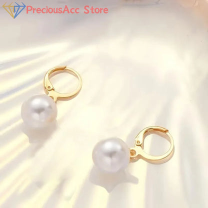 2 Pieces Of Round Pearl Jewelry Set, Earrings, Pendants, Necklaces, Ladies' Exquisite And Fashionable Wedding Jewelry Set,Gifts