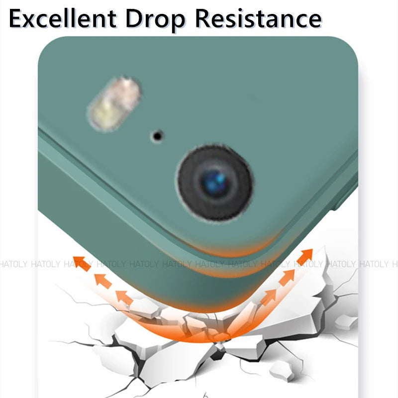 For iPhone 5s Case For iPhone 5s 5 SE 2016 Cover Original Shockproof Liquid Silicone Protective Phone Back Cover For iPhone 5s