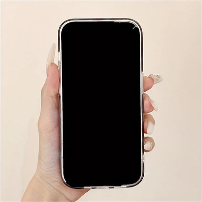 Simple Fashion Smudge Leopard Print Soft Phone Case For iPhone 17 Cases iPhone 16 Pro Max 15 14 13 12 11 XS X XR 7 8 Plus Cover