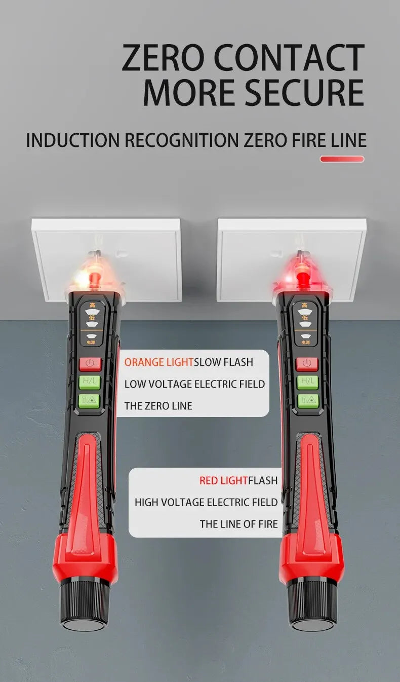 Electric Pen High-Precision Induced Electric Tester Pen Electroprobe Screwdriver Probe Light Voltage Tester Detector Test Pen