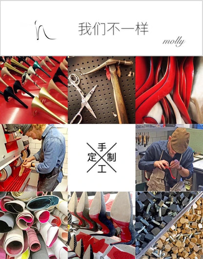 New shallow classic patent leather 12cm fashionable and versatile work high heels nude 10cm thin heel plus size 33-46