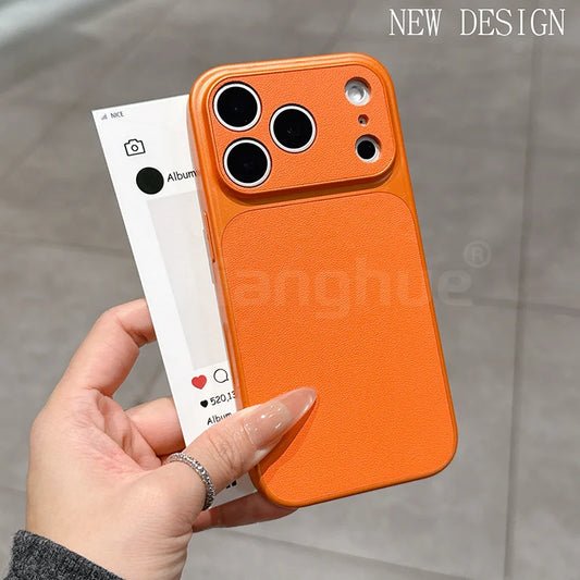 leather texture Luxury Case For iPhone 17 Air 17 17 Pro 17 Pro colorful Max Matte Soft Shell Ultra Thin Cover ﻿ ﻿