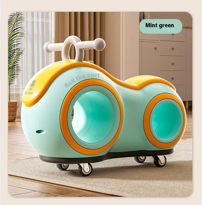 New Children's Riding Toy Peanut Bike Sliding Style 1-3 Year Old Baby Bike Non Pedal Yo Bike Children's Bike Sliding Bike Gift