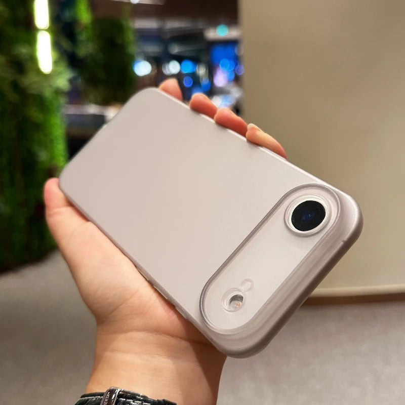 0.3mm Ultra Thin Case For iPhone 17 Pro Max 17Air Matte Transparent Back Cover Shell For iPhone17 Air 17Pro ProMax Slim Orange