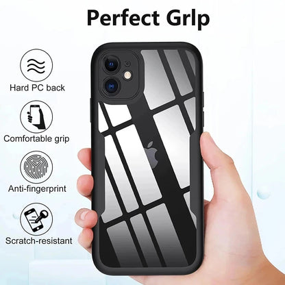 360 Full Cover Case For iPhone 17 Pro Max 16Plus 16E Funda For iPhone 16 15 Pro 17Air 15Plus Screen Protection Phone Cover